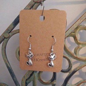 CAT EARRINGS - NEW